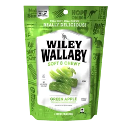 Wiley Wallaby Green Apple Licorice 7.05 oz