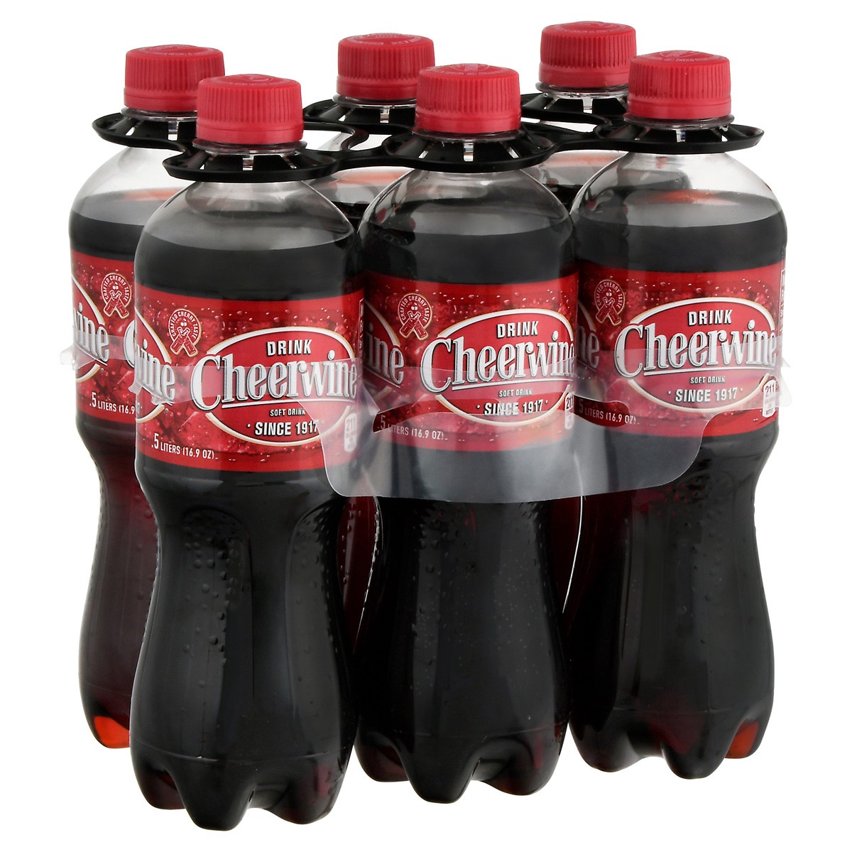 slide 2 of 9, Cheerwine Soft Drink - 6 ct, 6 ct