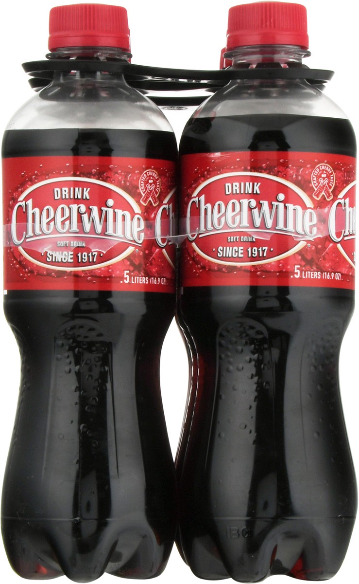 slide 5 of 9, Cheerwine Soft Drink - 6 ct, 6 ct