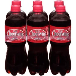 Cheerwine Soft Drink 6 - 0.5 L Bottles
