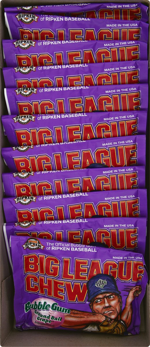 slide 2 of 4, Big League Chew Bubble Gum 12 ea, 12 ct