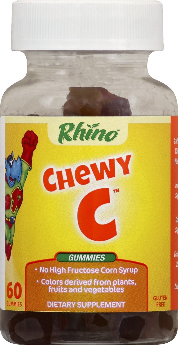 slide 1 of 3, Rhino Chewy C 60 ea, 60 ct