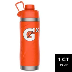 Gatorade 22oz Stainless Steel Twist Cap Water Bottle - Coral