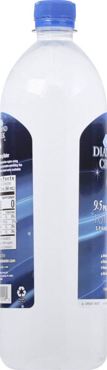 slide 5 of 10, Diamond Creek Ionized 9.5 PH Alkaline Spring Water - 1 l, 1 l