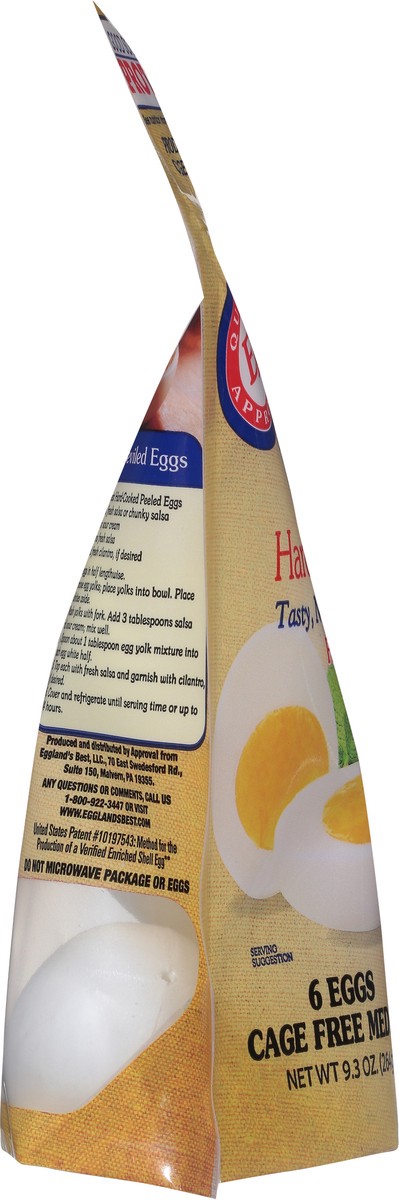 slide 7 of 9, Eggland's Best Cage Free Hard-Cooked Peeled Eggs, 6 ct