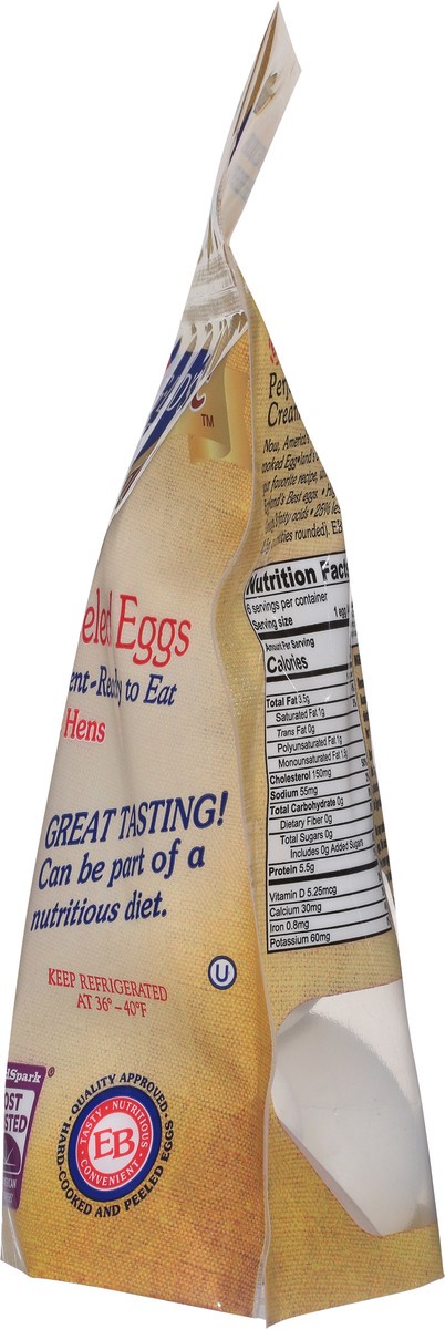 slide 8 of 9, Eggland's Best Cage Free Hard-Cooked Peeled Eggs, 6 ct