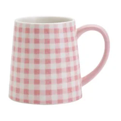Sewing Down South Ceramic Mug - Gingham Rose