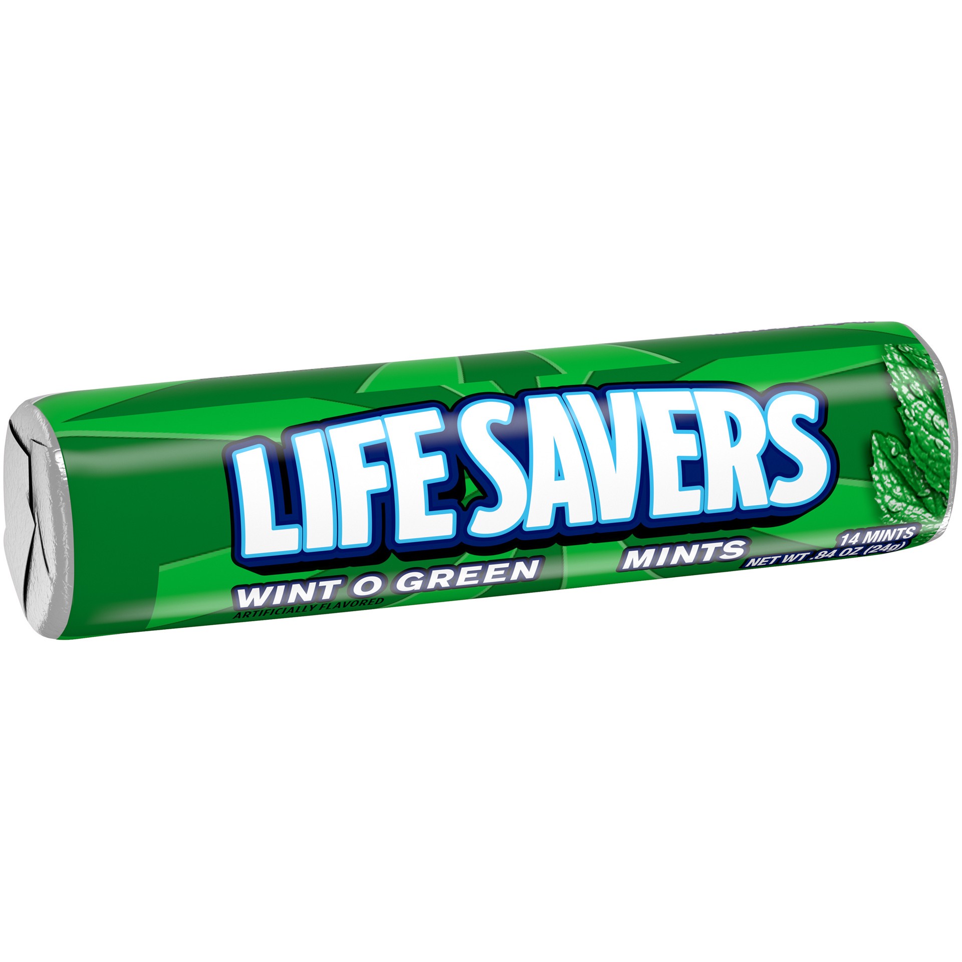 slide 1 of 7, LIFE SAVERS Wint-Green Breath Mints Hard Candy, Roll - 0.84 oz, 0.84 oz