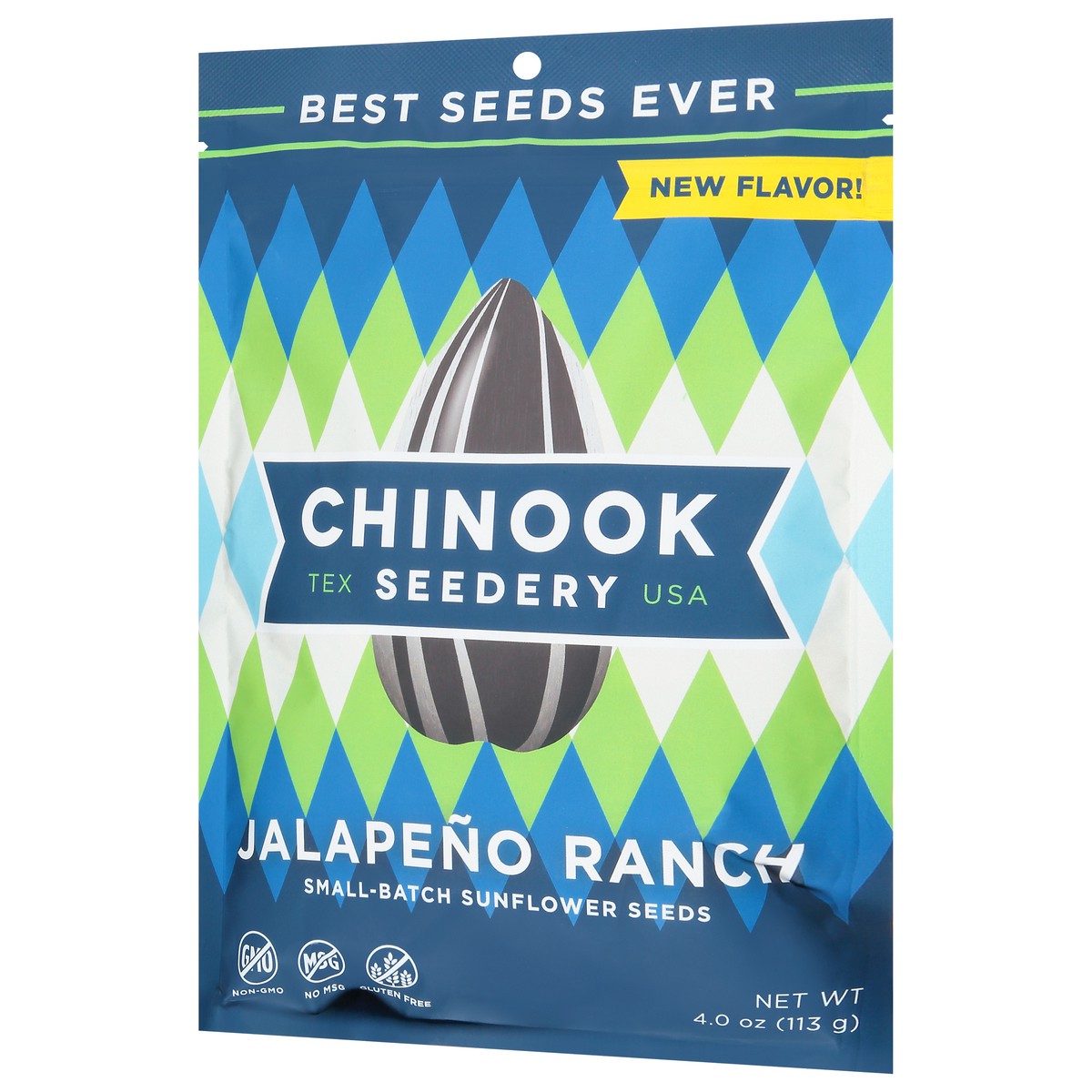 slide 6 of 12, Chinook Seedery Jalapeno Rach Sunflower Seeds 4 oz, 4 oz