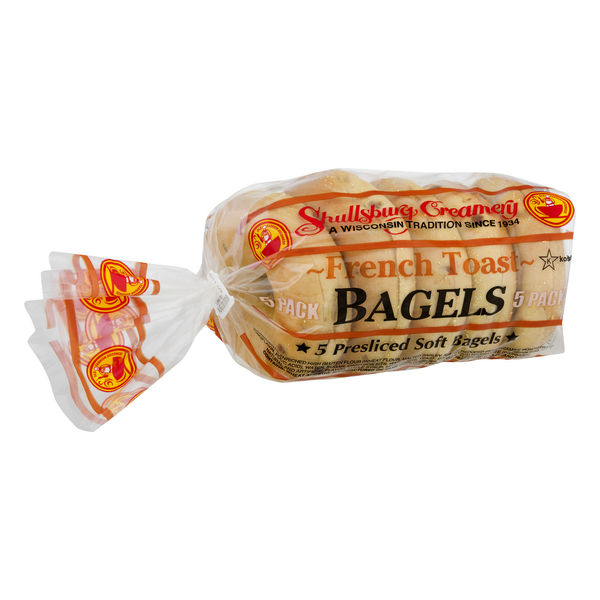 slide 1 of 1, Shullsburg Creamery French Toast Bagels, 14.25 oz