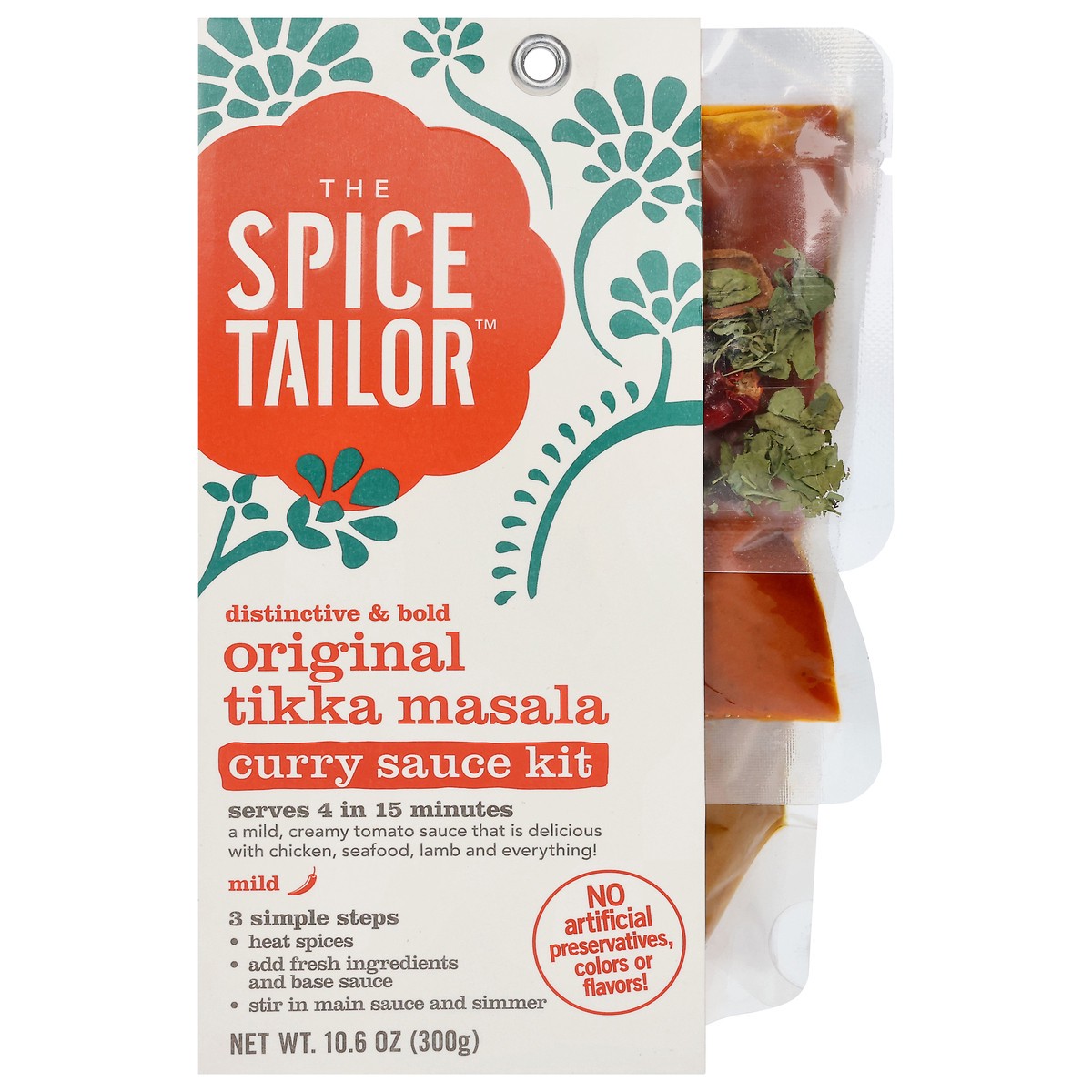 slide 2 of 4, The Spice Tailor Distinctive & Bold Original Tikka Masala Curry Sauce Kit 10.6 oz, 10.6 oz