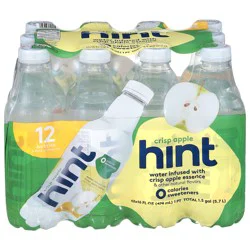 Hint Crisp Apple Water - 12 ct