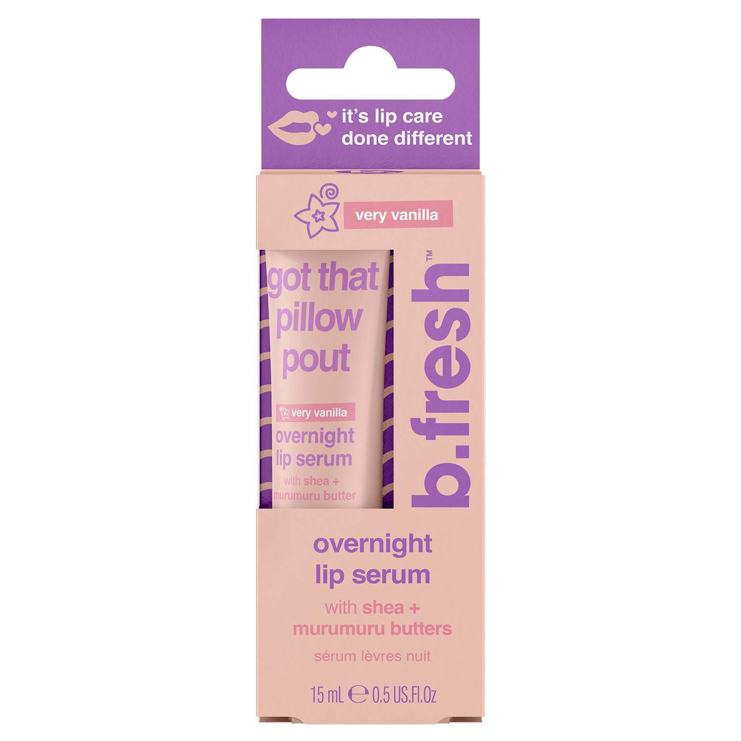 slide 1 of 2, B.Fresh Overnight Lip Serum Pillow Pout, 0.5 fl oz