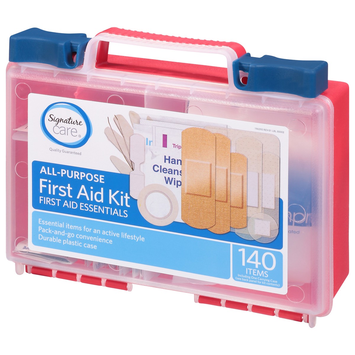 slide 2 of 4, Signature Select/care 140 Piece All Purpose First Aid Kit Each - Each, 1 ct