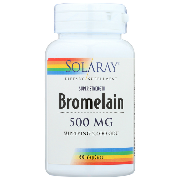 slide 1 of 1, Solaray Bromelain, 60 ct