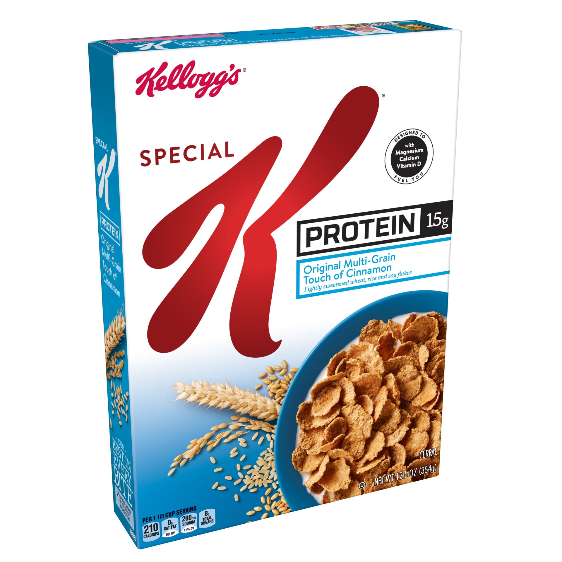 slide 1 of 3, Special K Protein Cereal - Kellogg's, 12.5 oz