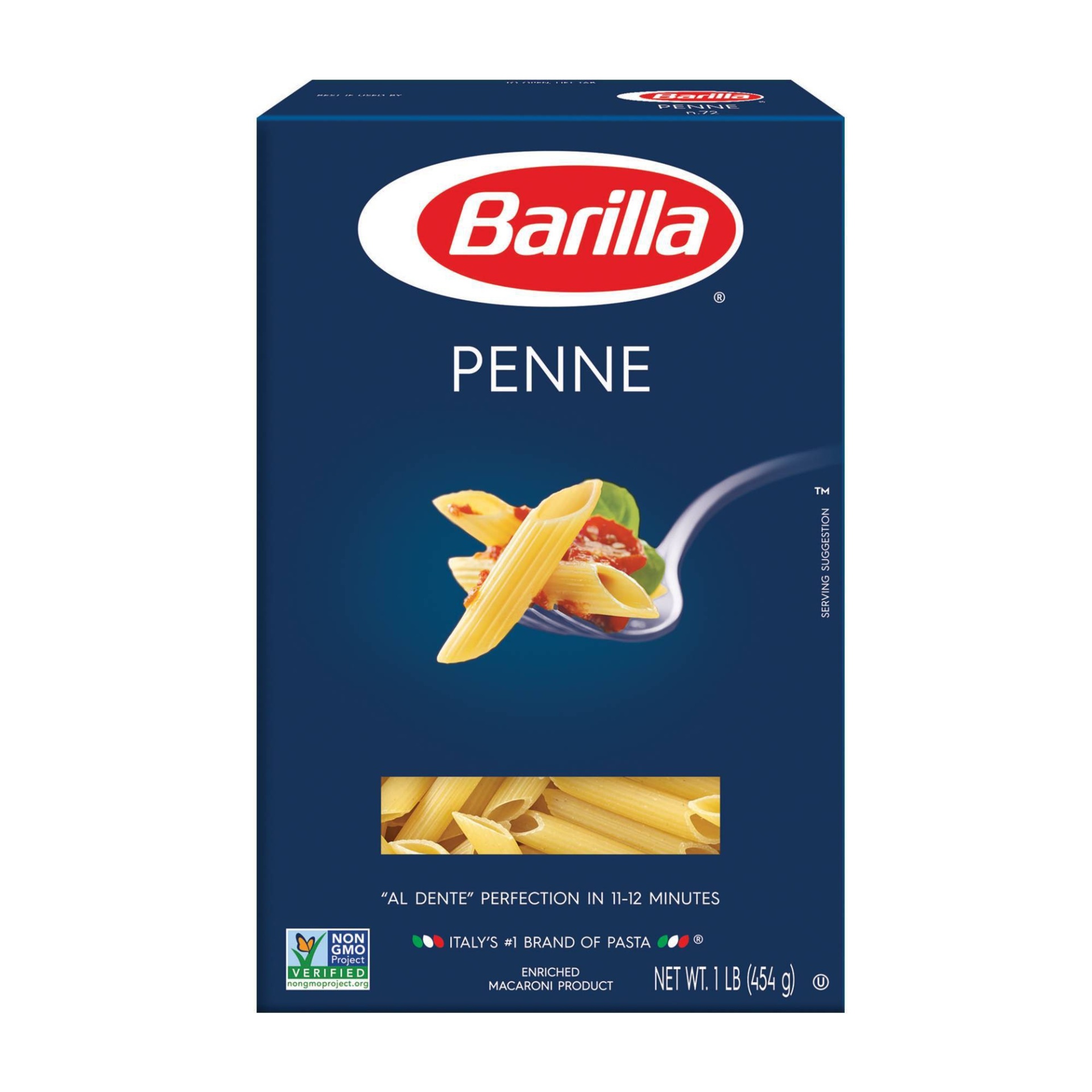 slide 1 of 8, Barilla Penne Pasta, 16 oz