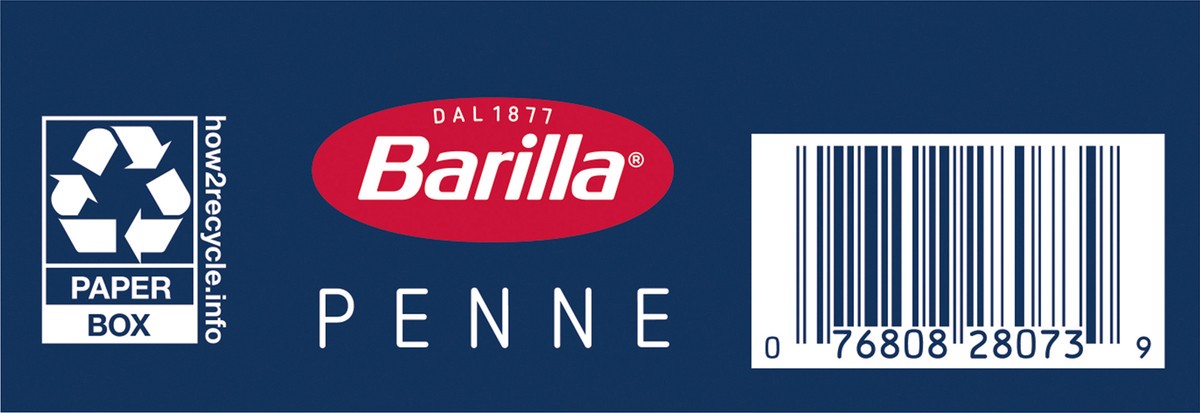 slide 4 of 9, Barilla Blue Box Penne Non-GMO Project Certified & Kosher Pasta, 1 lb