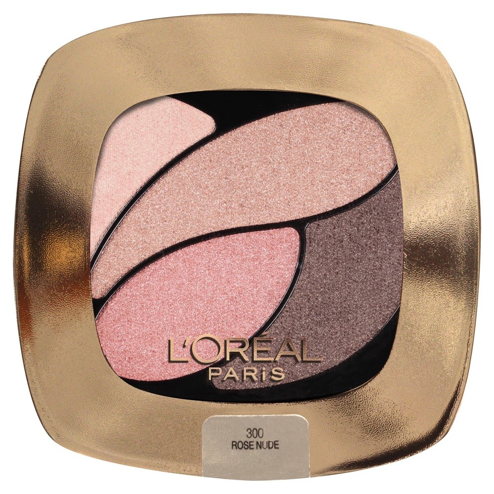 slide 3 of 4, L'Oréal Paris Colour Riche Dual Effects Shadows 300 Rose Nude, 0.1 oz