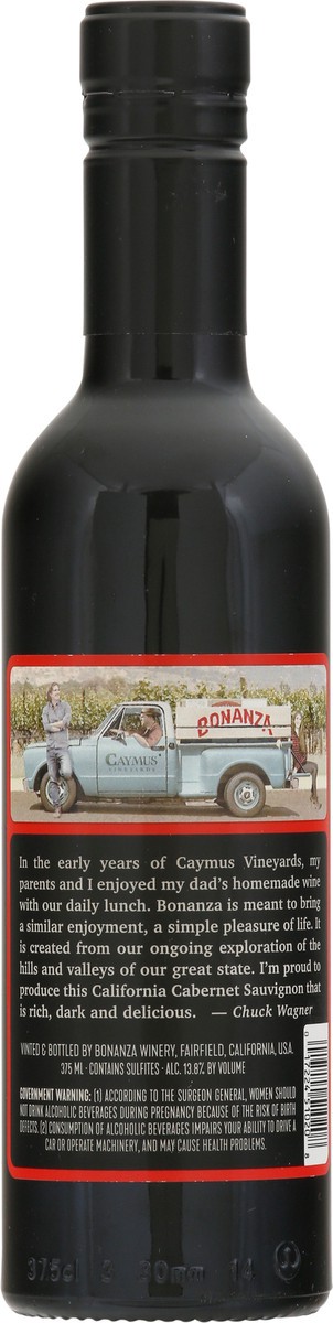 slide 8 of 9, Hartz Bonanza California Cabernet Sauvignon 375 ml, 375 ml