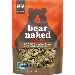 Bear Naked Granola Cacao and Cashew Butter Vegan and Gluten Free