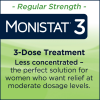 slide 26 of 29, Monistat Cure & Itch Relief 3-Day Treatment Suppositories Vaginal Antifugal Combination Pack, 3 ct; 0.32 oz