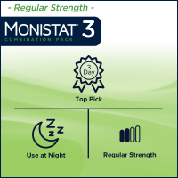 slide 7 of 29, Monistat Cure & Itch Relief 3-Day Treatment Suppositories Vaginal Antifugal Combination Pack, 3 ct; 0.32 oz