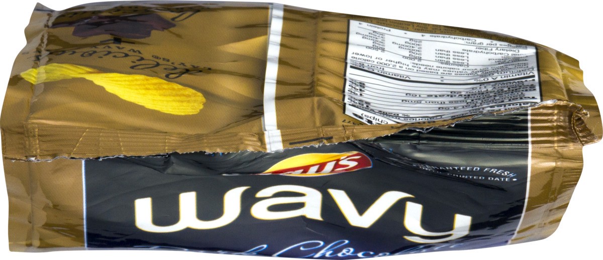 slide 5 of 9, Lay's Wavy Covered Potato Chips Dark Chocolate 5 Oz, 5 oz