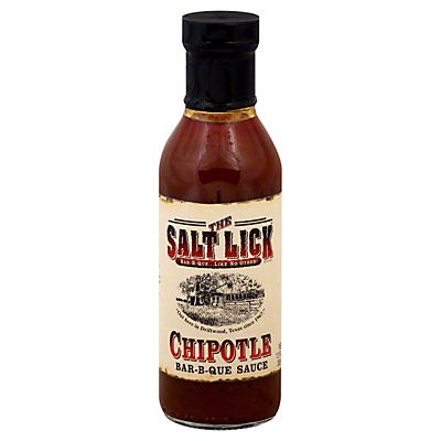 slide 1 of 1, The Salt Lick Chipotle Bar-B-Que Sauce, 12 oz