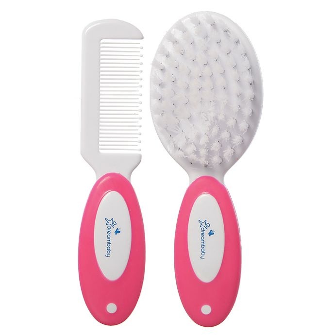 slide 1 of 1, Dreambaby Deluxe Brush and Comb Set - Pink, 1 ct