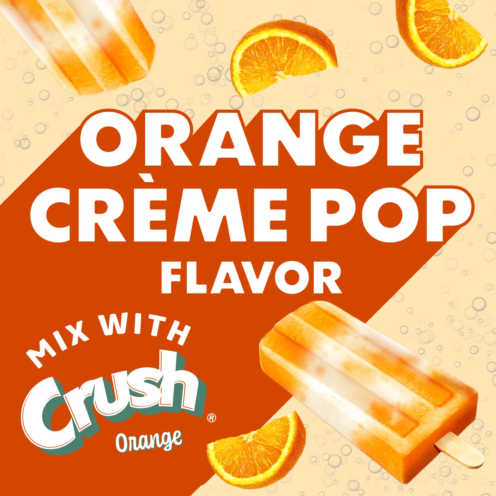 slide 5 of 7, Coffee mate Dirty Soda Creamer, Orange Crème Pop Flavored Liquid Creamer, Mix with Crush Orange, 28 oz