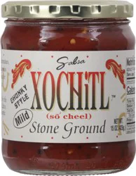 Xochitl Chunky Style Stone Ground Mild Salsa 15 oz