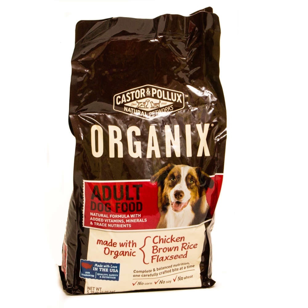 slide 1 of 1, Castor & Pollux Organix Dog Food Adult Chicken, 5.25 lb