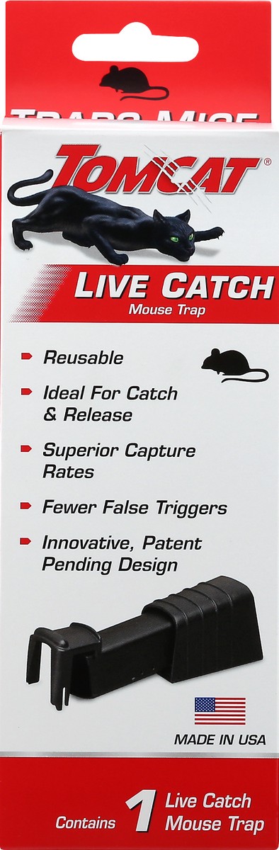 slide 6 of 9, Tomcat Live Catch Mouse Trap 1 ea, 1 ct