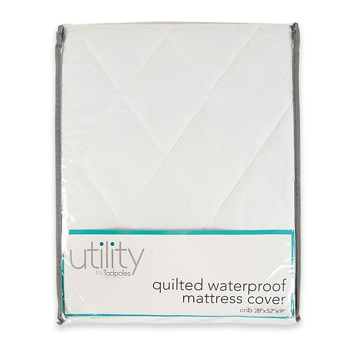 slide 1 of 2, Tadpoles Quilted Waterproof Crib Mattress Cover, 1 ct