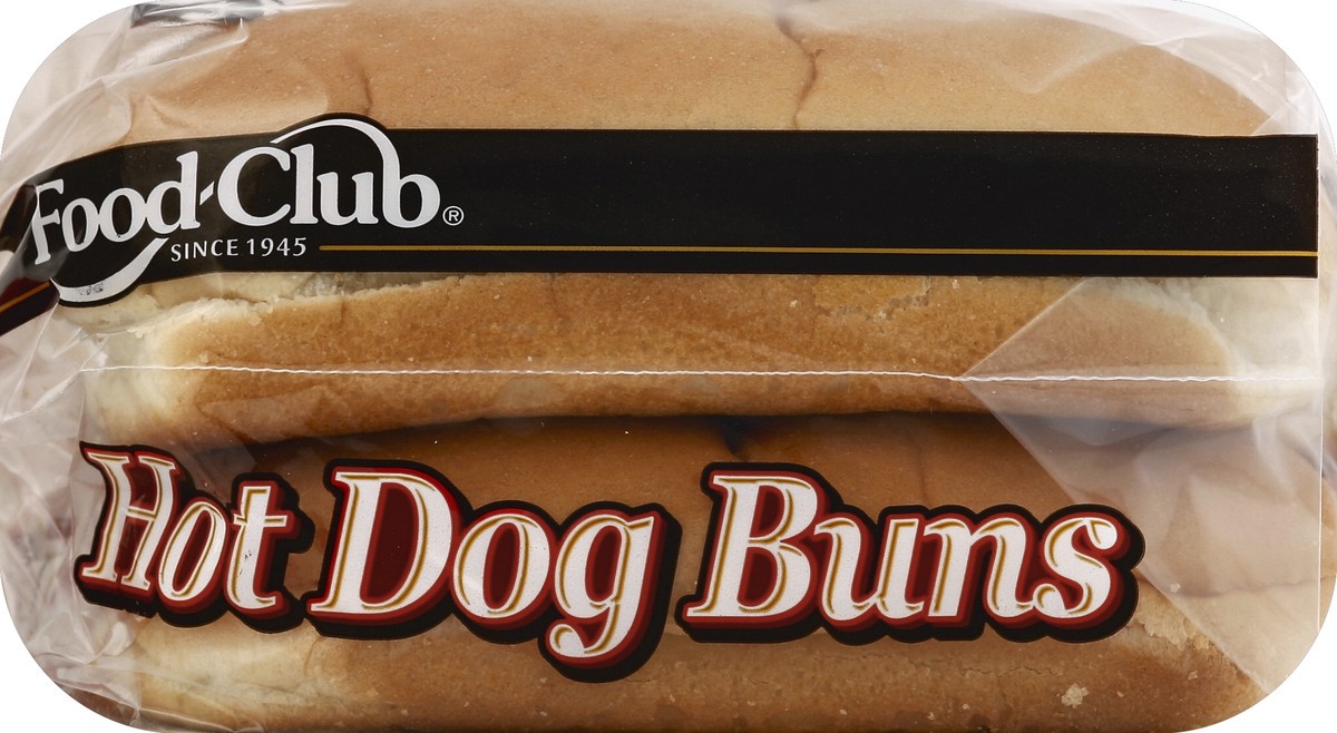 slide 3 of 6, Food Club Hot Dog Buns, 8 ct