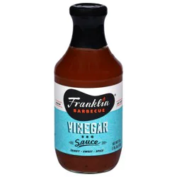 Franklin Barbecue Vinegar BBQ Sauce 18 oz