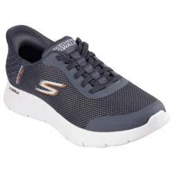 Skechers Performance Slip-In Go Walk Flex Hands Up Casual Shoes, Dark Blue, Size 10.5