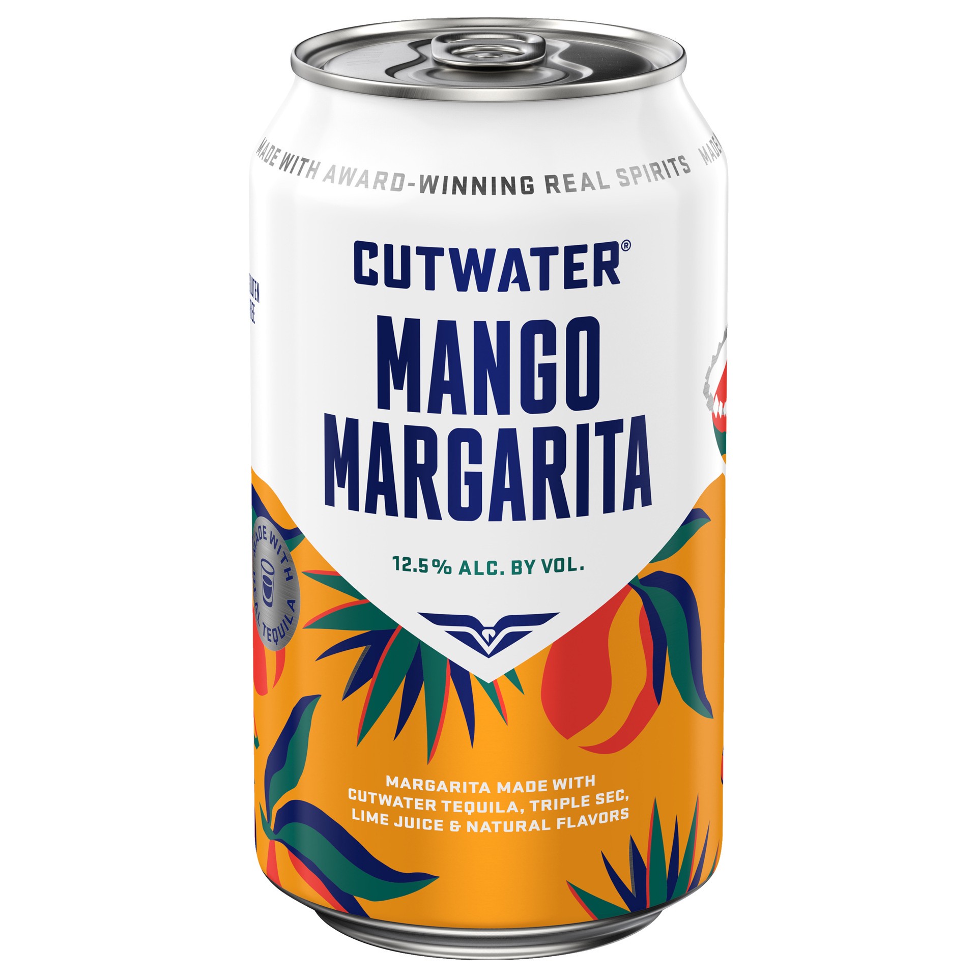 slide 3 of 3, Cutwater Spirits Mango Margarita 355 ml, 355 ml
