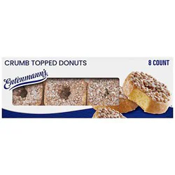 Entenmann's Crumb Topped Donuts - 8 Count