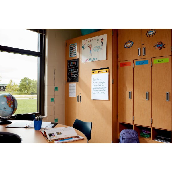 slide 4 of 10, Post-it Notes Super Sticky Easel Pads, Mini, White, Pack Of 2 Pads, 2 ct