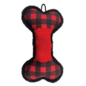slide 1 of 1, Unique Petz Plush Corduroy Pet Toy, Bone, 1 ct
