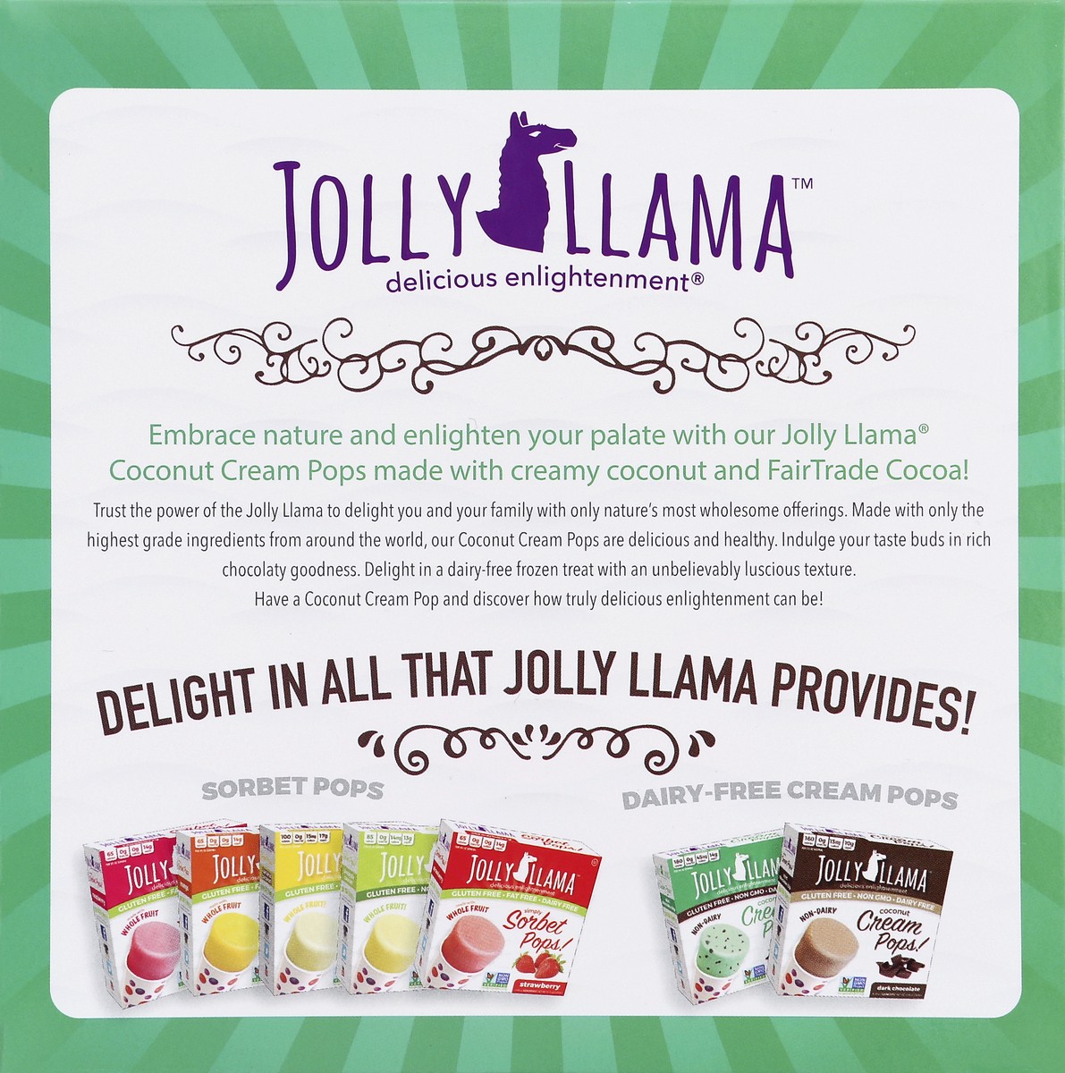 slide 6 of 6, Jolly Llama Pops 4 ea, 4 ct