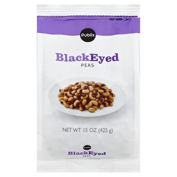 slide 1 of 1, Publix Blackeyed Peas, 15 oz