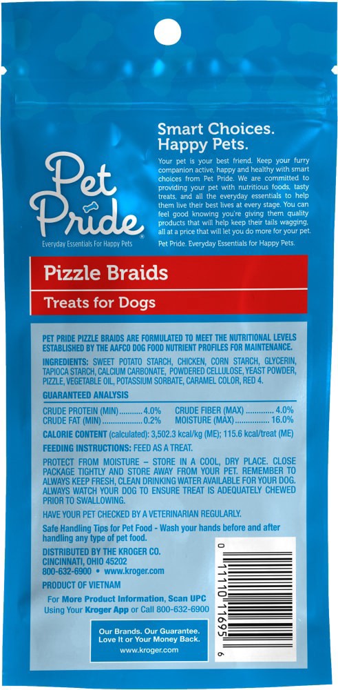 slide 2 of 2, Pet Pride Hide Free Braided Ri, 1 ct