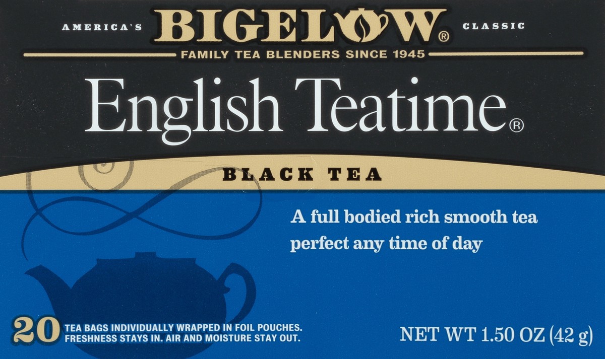 slide 6 of 13, Bigelow English Teatime Tea, 20 ct
