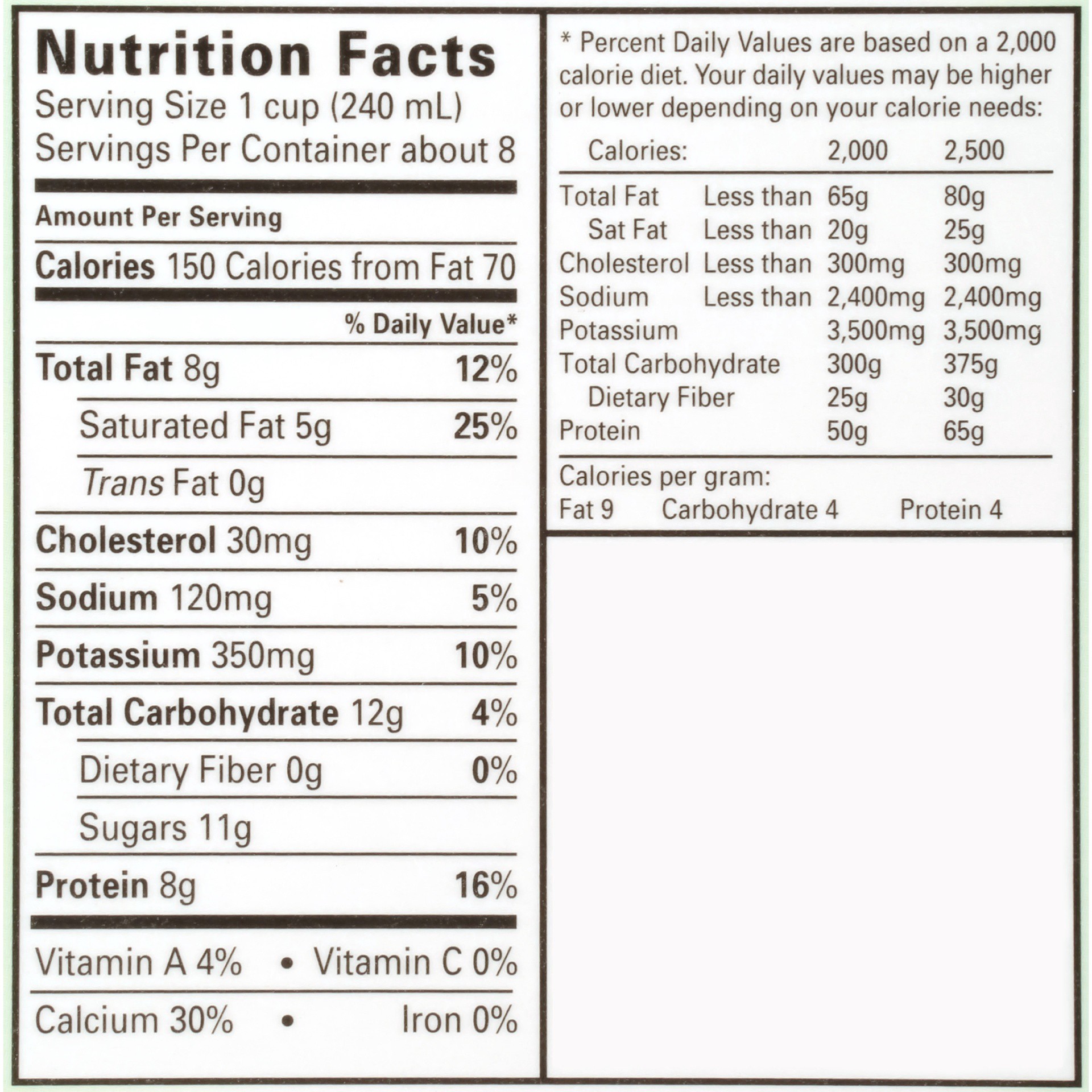 slide 5 of 8, Organic Valley Milk 0.5 gl, 64 fl oz