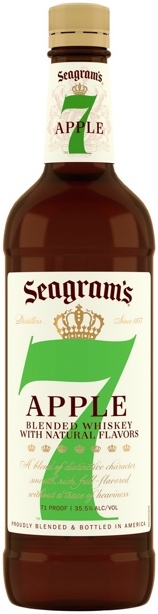 slide 1 of 1, Seagram's Apple Blended Whiskey, 750 ml