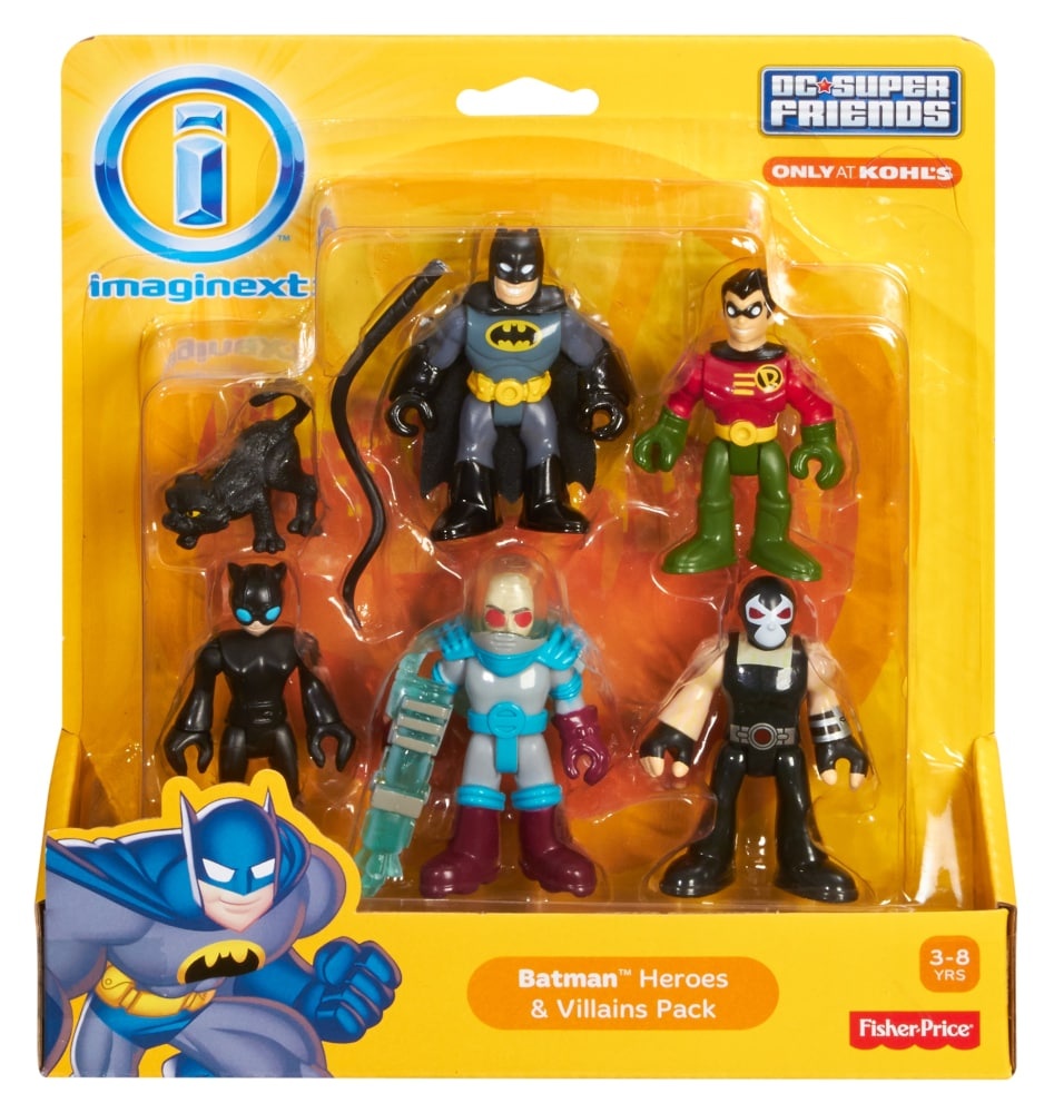 slide 1 of 1, Fisher-Price Imaginext Dc Super Friends Batman Heroes & Villains Figure Pack, 1 ct