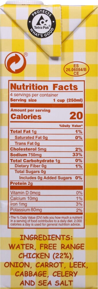 slide 2 of 5, Caldo Natural Aneto Chicken Broth, 33.8 fl oz